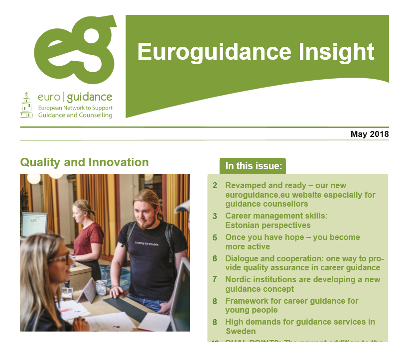 Euroguidance Insight Newsletter (May 2018)
