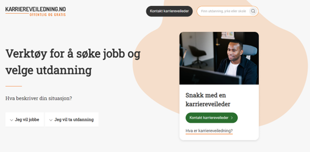 Karriereveiledning.no: Digital career guidance for Norway's population