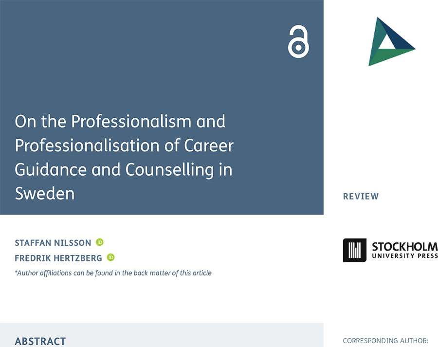 On the Professionalism and Professionalisation of Career Guidance and Counselling in Sweden